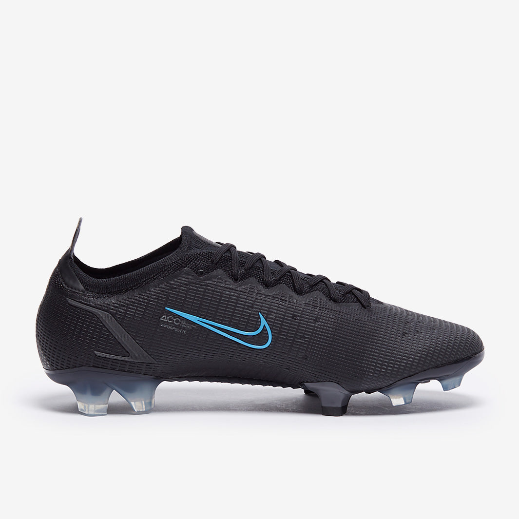 Nike Mercurial Vapor XIV Elite FG - Black/Black/Iron Grey - Mens