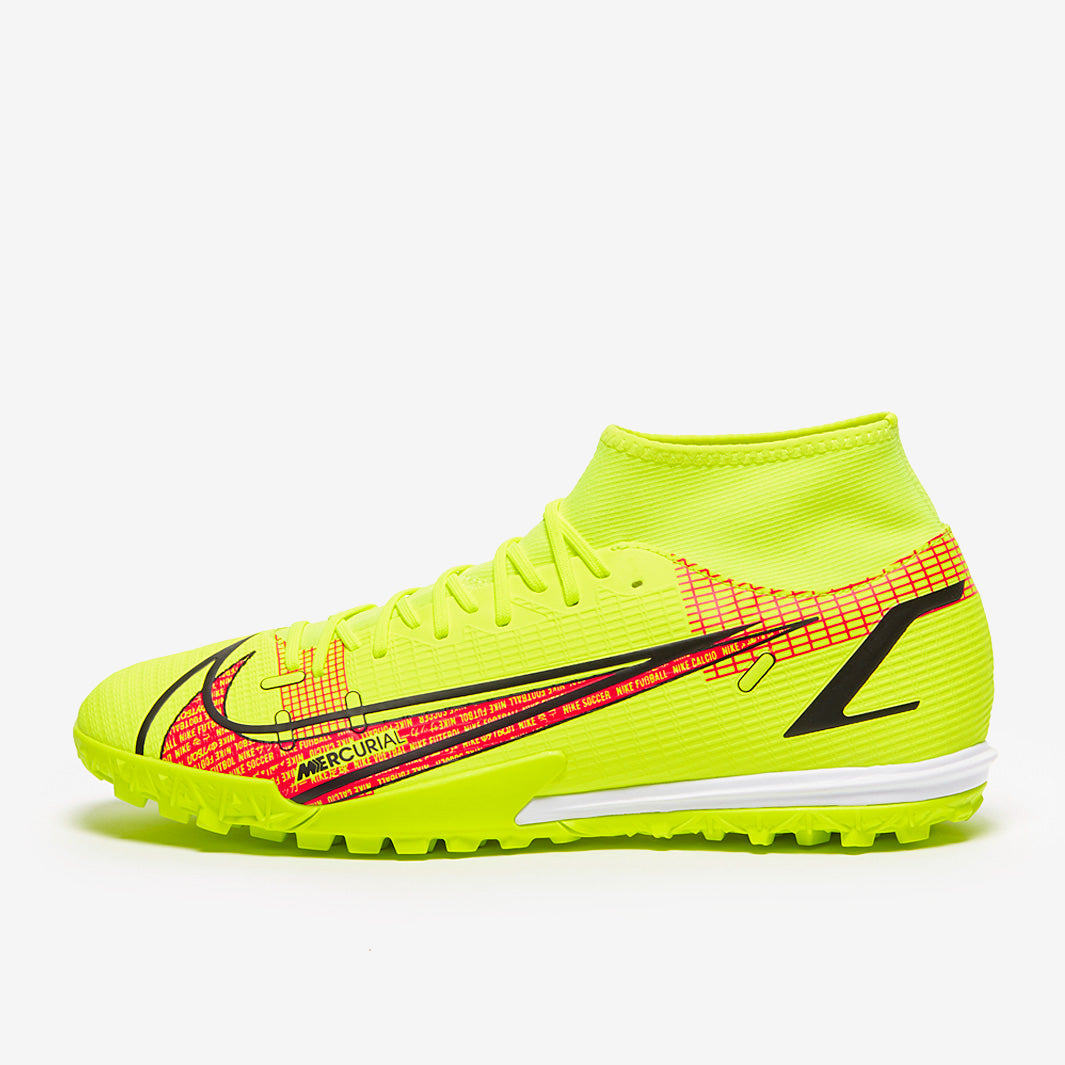 シューズ NIKE MERCURIAL SUPERFLY 8 KM TF Nike Mercurial Superfly 8 Club TF KM Flames - Light Thistle