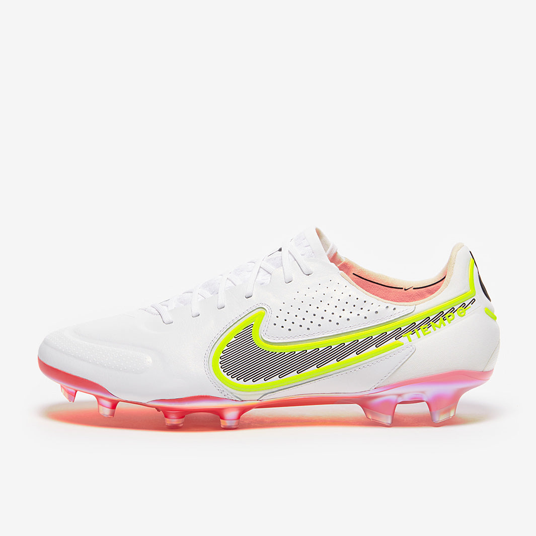 Nike Tiempo Legend IV Elite FG - White/Black/Bright Crimson/Pink