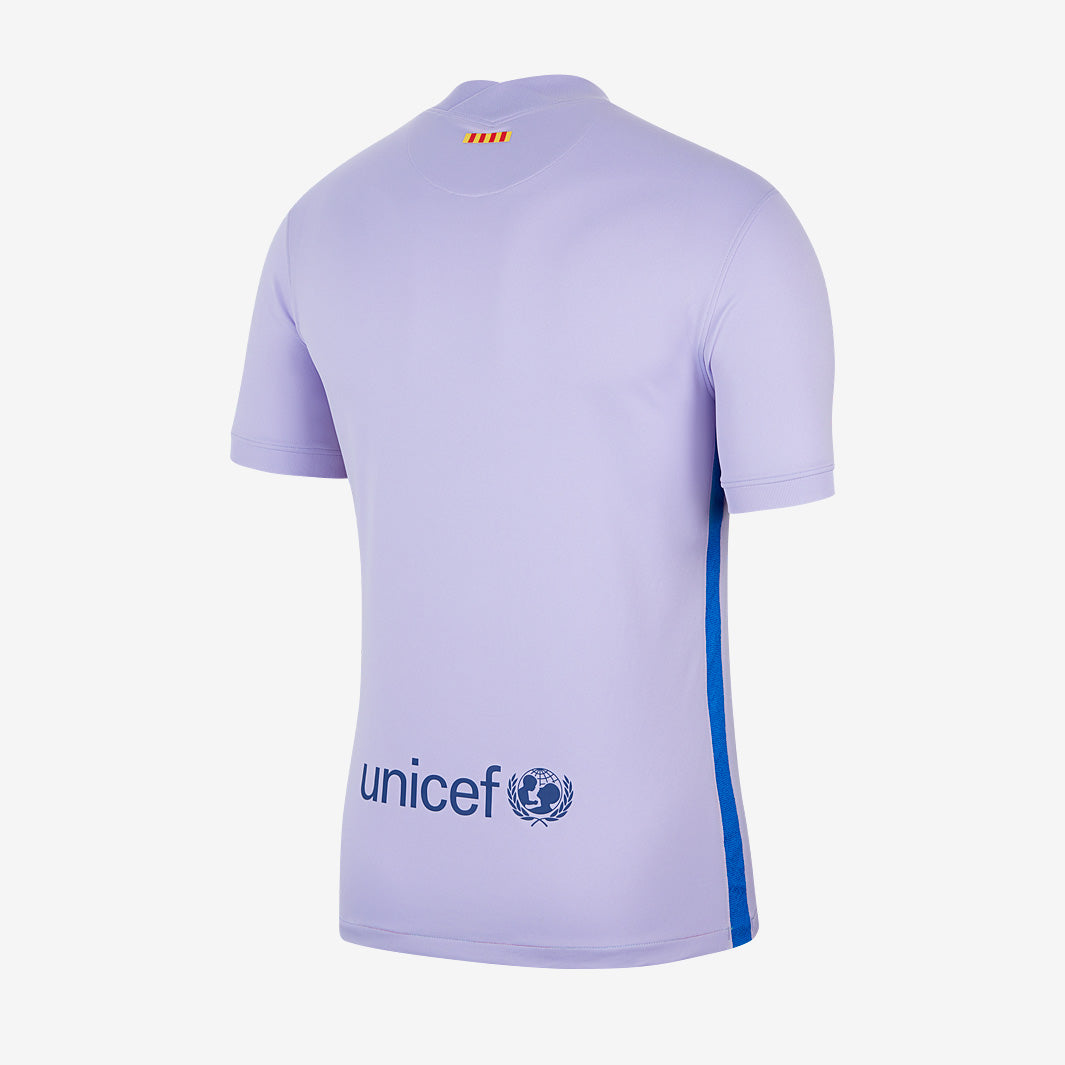 Nike FC Barcelona 21/22 Away Stadium SS Jersey - Purple Pulse/Dtm
