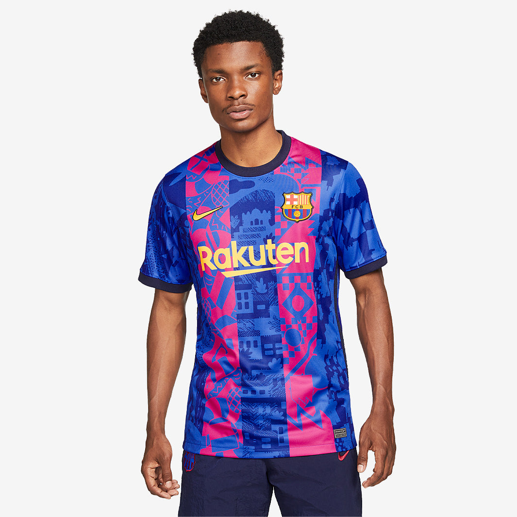 FC Barcelona Nike Mサイズ シャツ Nike FC Barcelona Barca Soccer Football Jersey Shirt CD5812-658