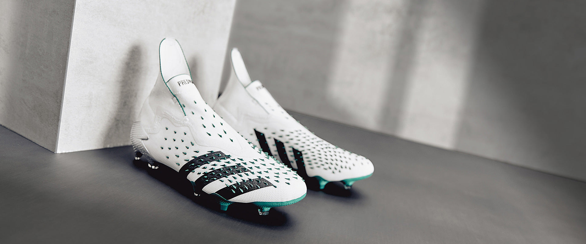 adidas Predator Freak+ FG EQT - Crystal White/Core Black/Sub Green