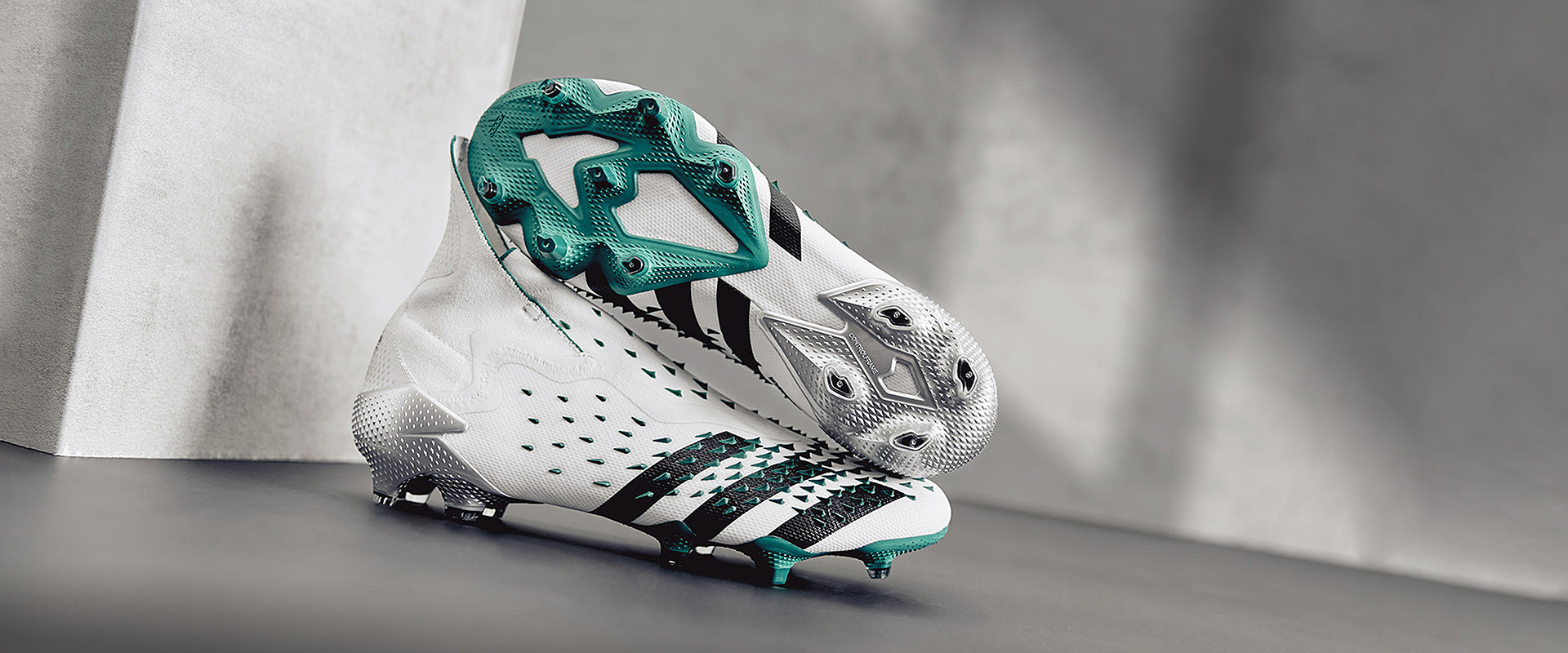 adidas Predator Freak+ FG EQT - Crystal White/Core Black/Sub Green