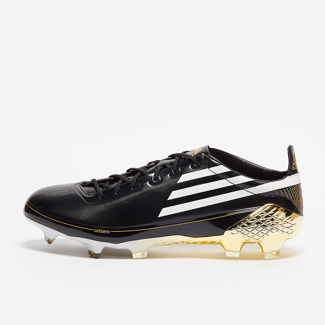 adidas F50 Ghosted Adizero - Core Black/White/Gold Metallic - Mens