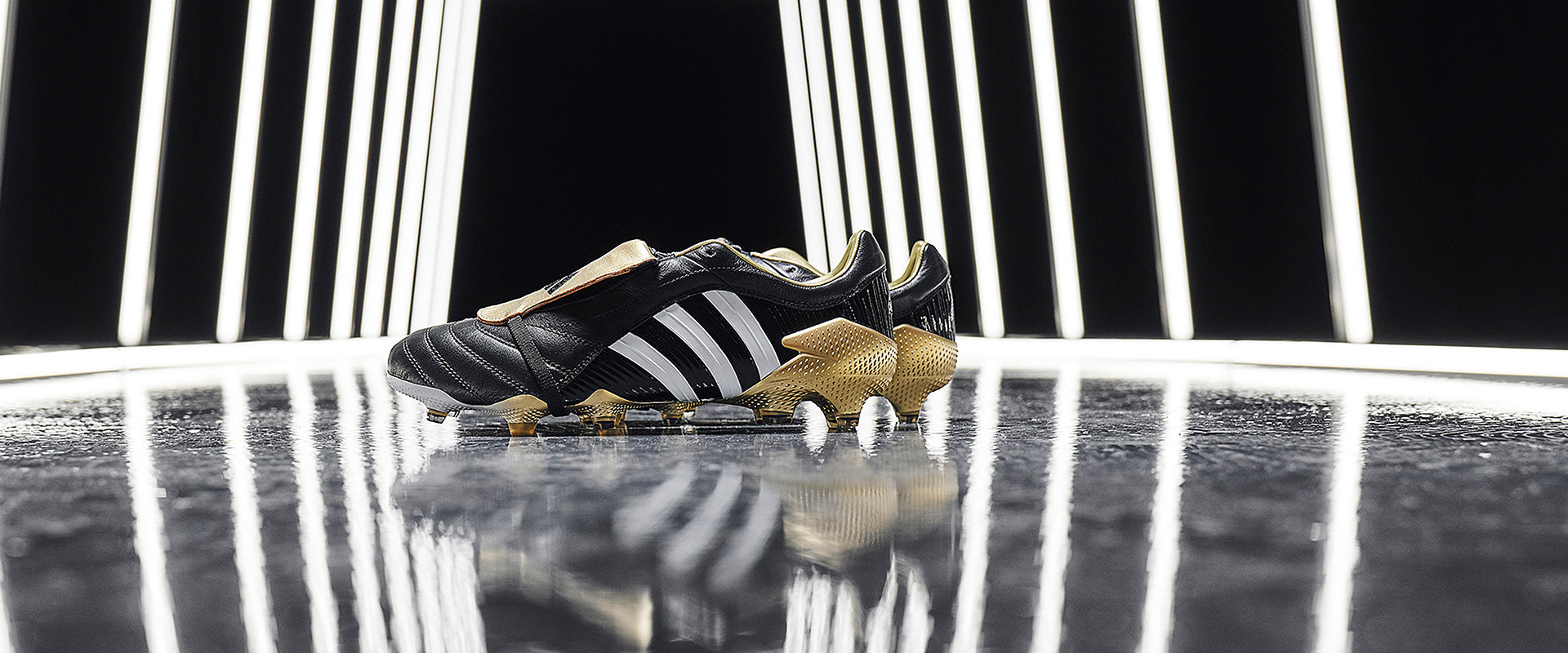 adidas Predator Pulse FG - Core Black/Zero Metallic/Gold Metallic