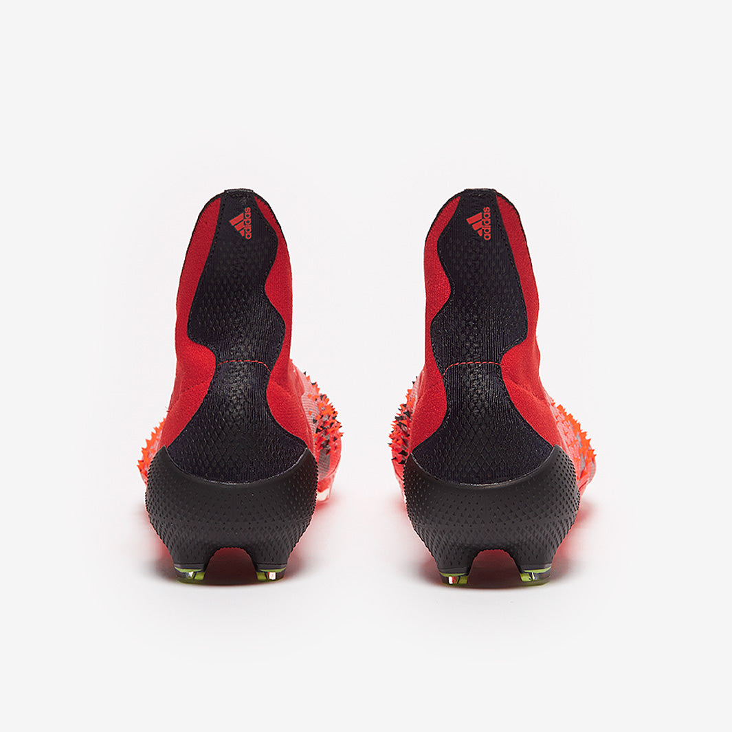 adidas Predator Freak+ FG - Red/Core Black/Solar Red - Mens Soccer