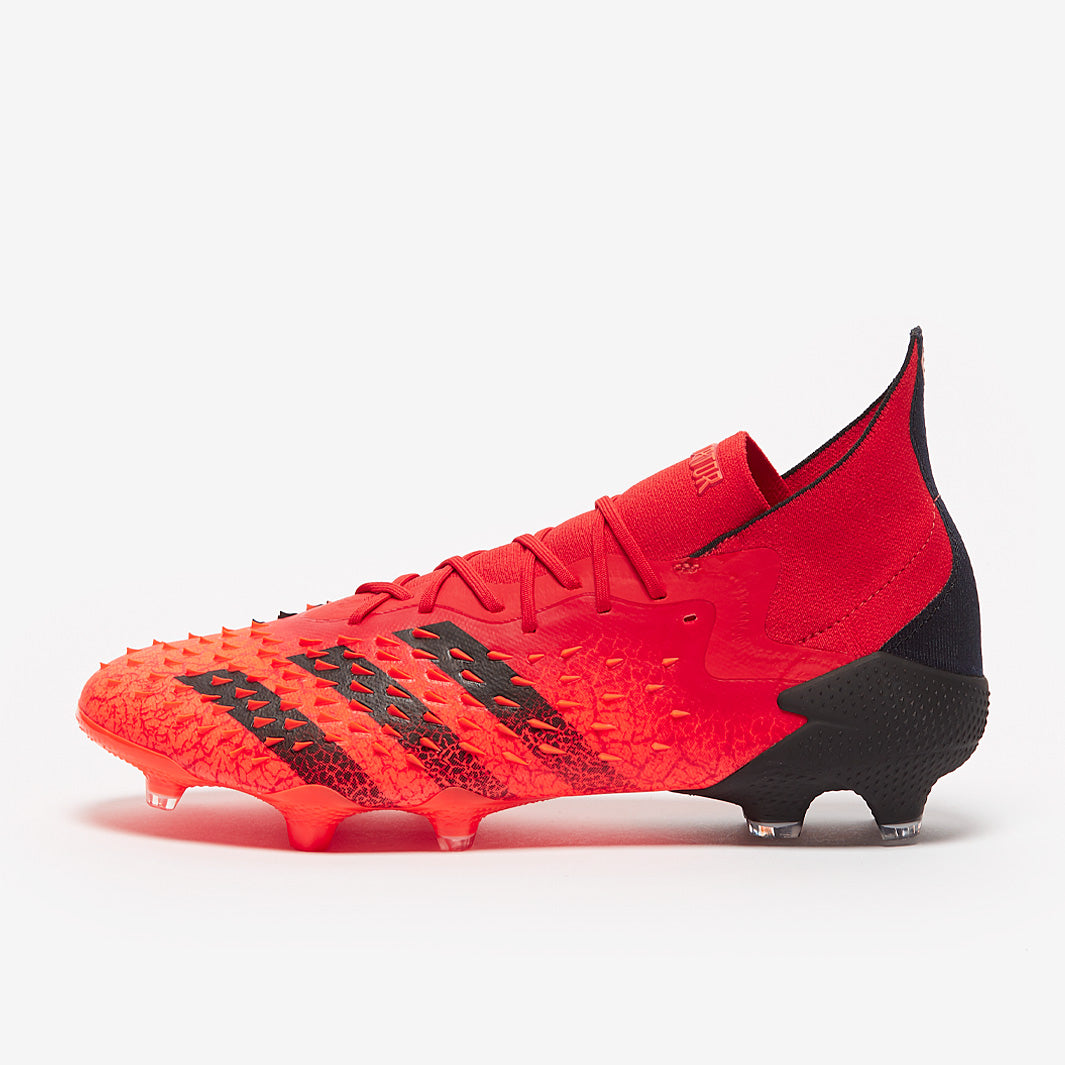 adidas Predator Freak .1 FG - Red/Core Black/Solar Red - Mens