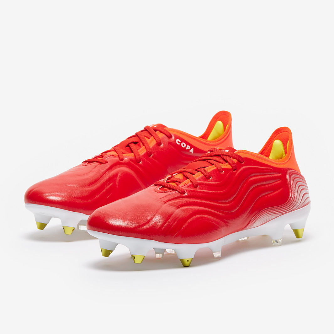 adidas Copa Sense .1 SG - Red/White/Solar Red - Mens Soccer Cleats