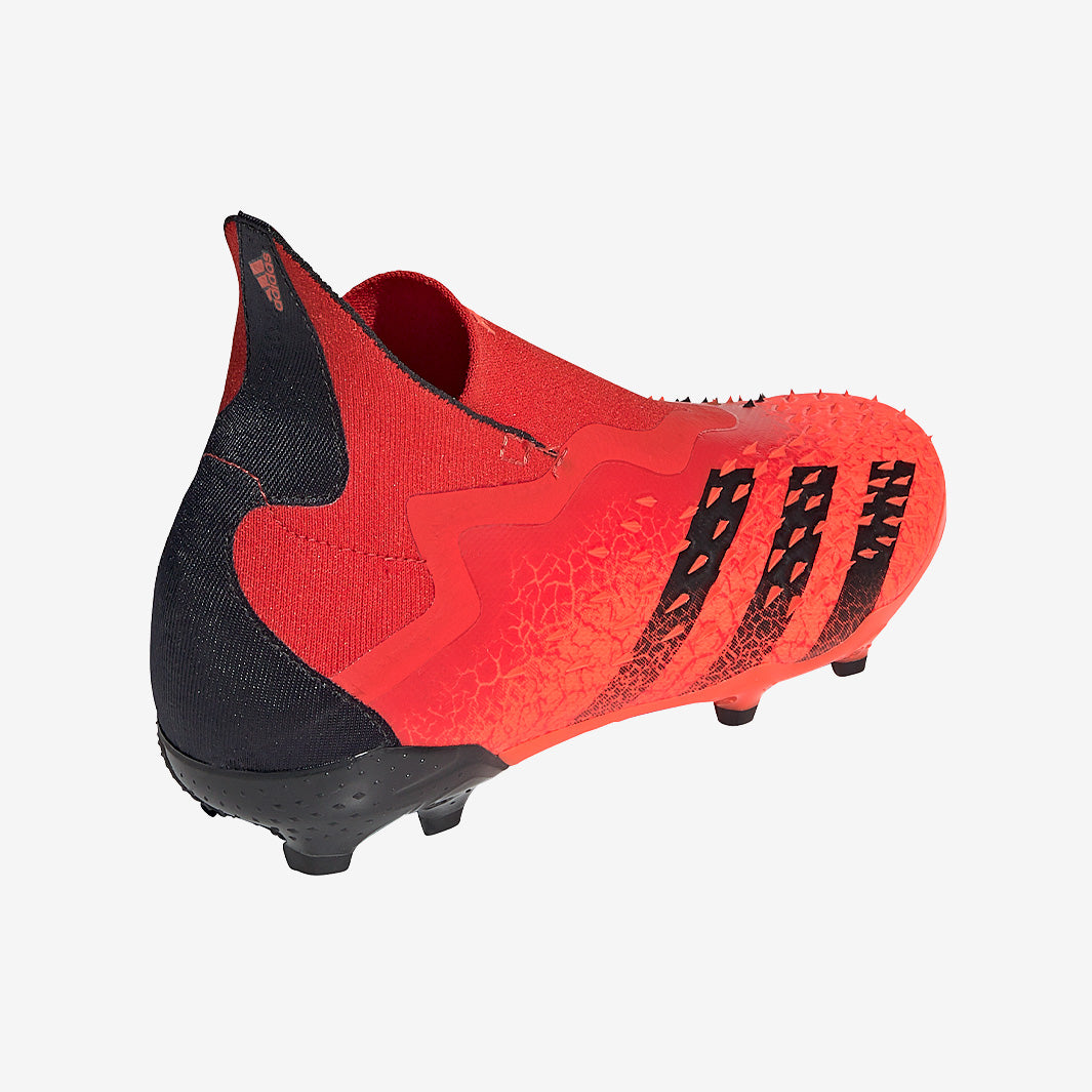 adidas Kids Predator Freak+ FG - Red/Core Black/Solar Red - Junior