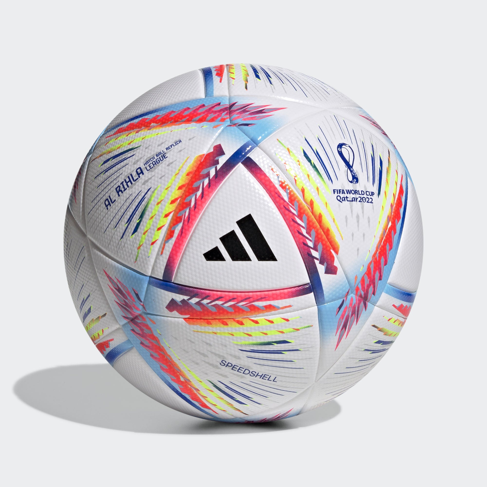 adidas AL RIHLA サッカーボール WORLD CUP2022 公認 adidas Rihla League Box - White/Pantone - Soccer balls