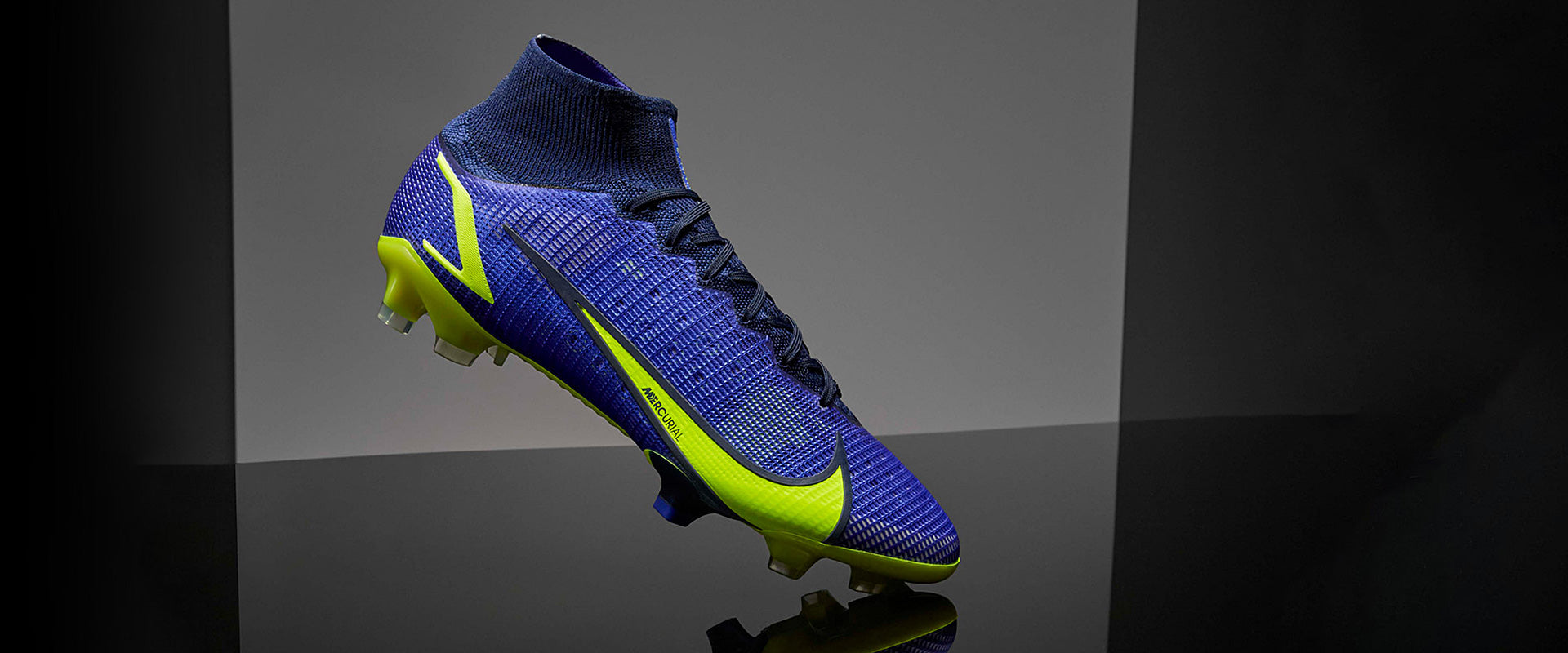 Nike Mercurial Superfly VIII Elite FG - Sapphire/Volt/Blue Void