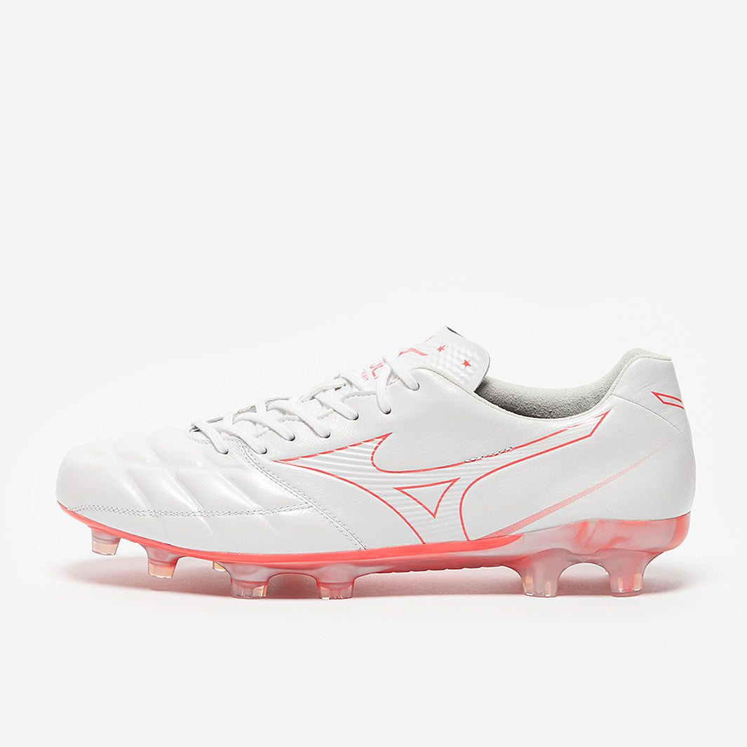 Mizuno Rebula Cup Japan FG - White/Diva Pink - Mens Soccer Cleats
