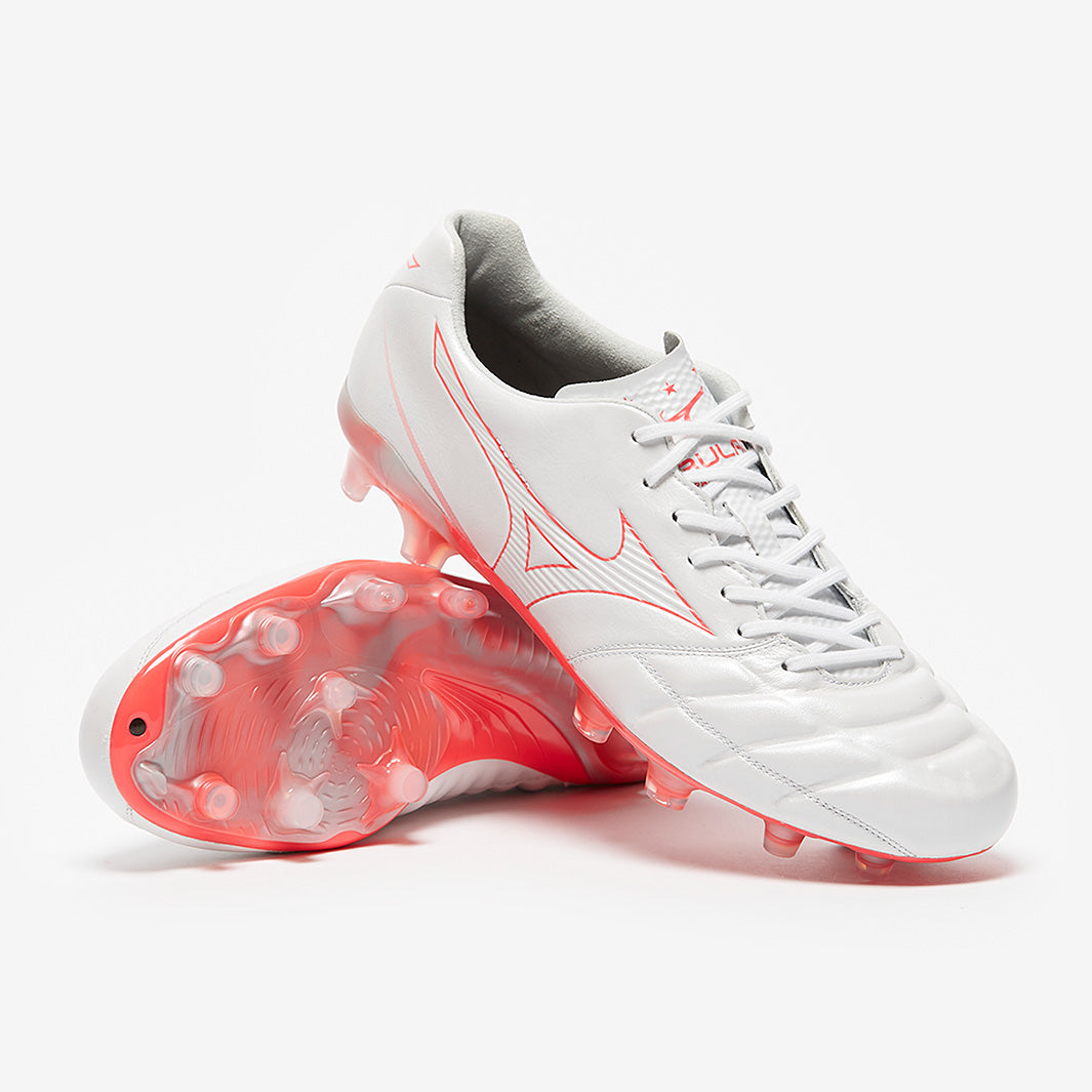 新品未使用‼️Mizuno REBULA ホワイト シューズ Mizuno Rebula Cup Japan FG - White/Diva Pink - Mens Soccer Cleats