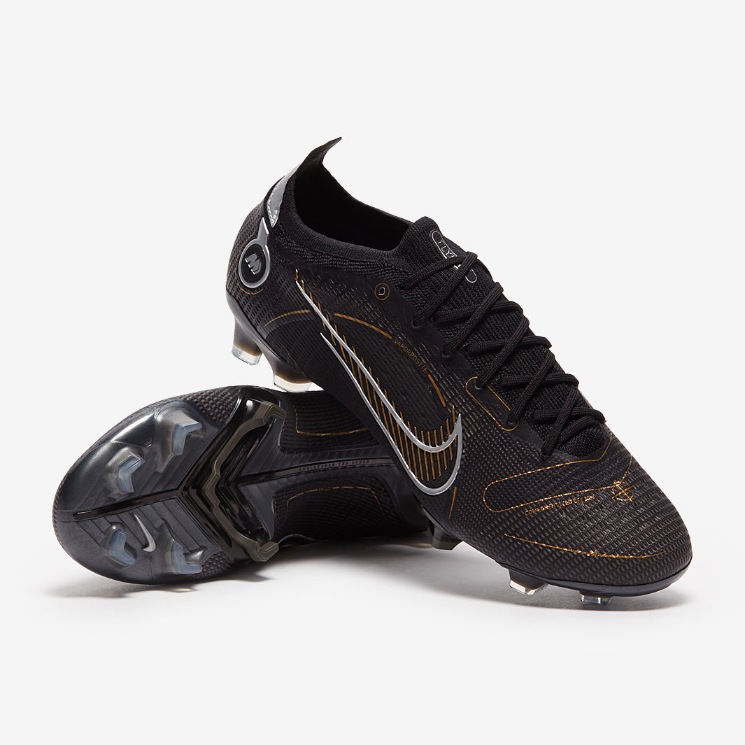 Nike Mercurial Vapor XIV Elite FG - Black/Metallic Gold/Metallic