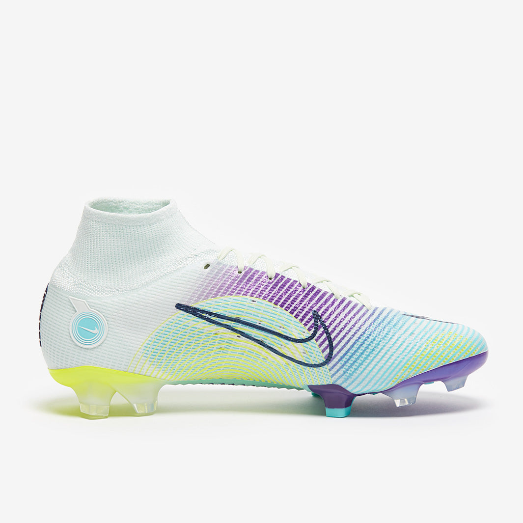 Nike Mercurial サッカーシューズ ミントグリーン・紫 Nike Mercurial Superfly VIII Elite FG Dream Speed - Barely Green