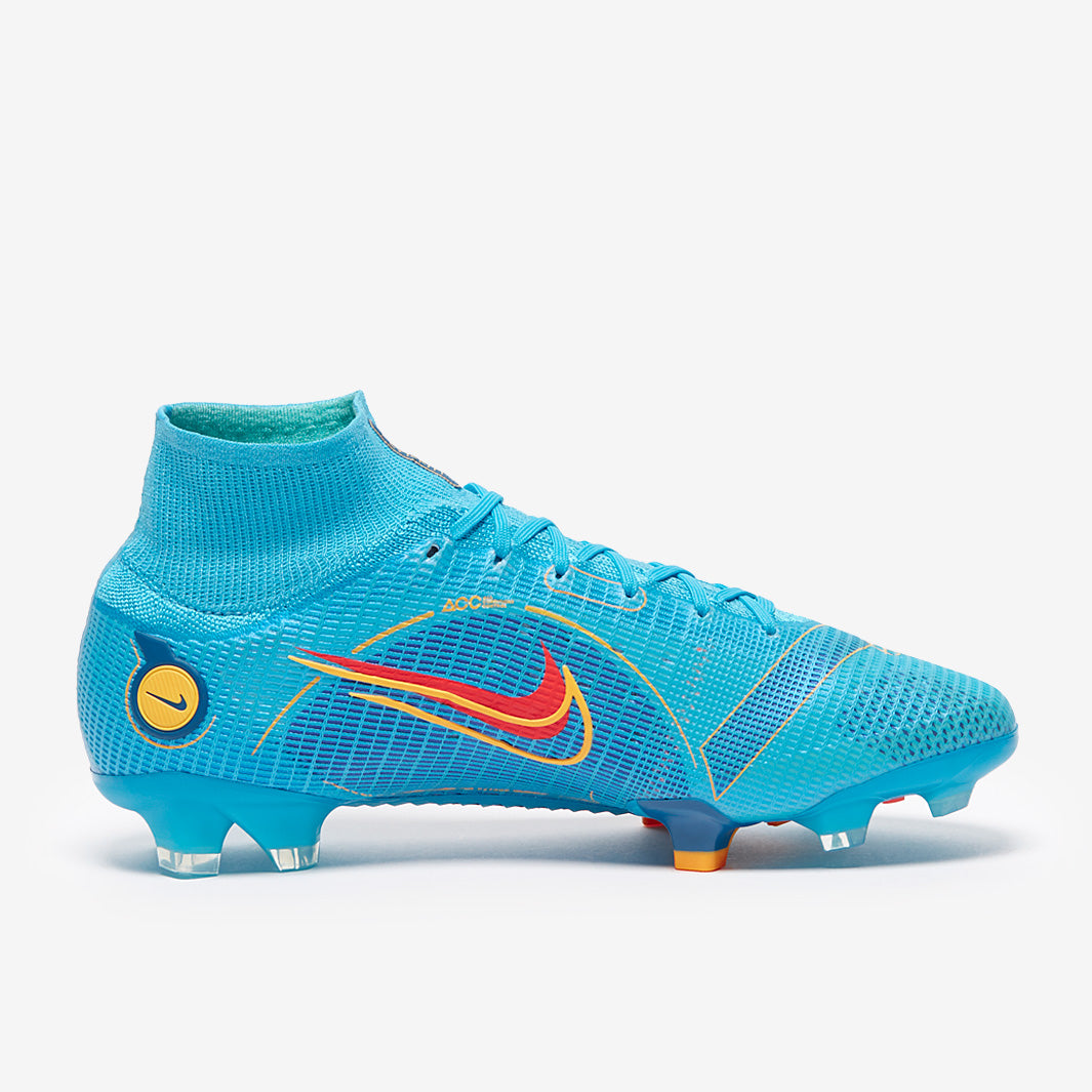 NIKE Mercurial Superfly Ⅷ Elite FG 27.5 Nike Mercurial Superfly VIII Elite FG - Chlorine Blue/Laser Orange