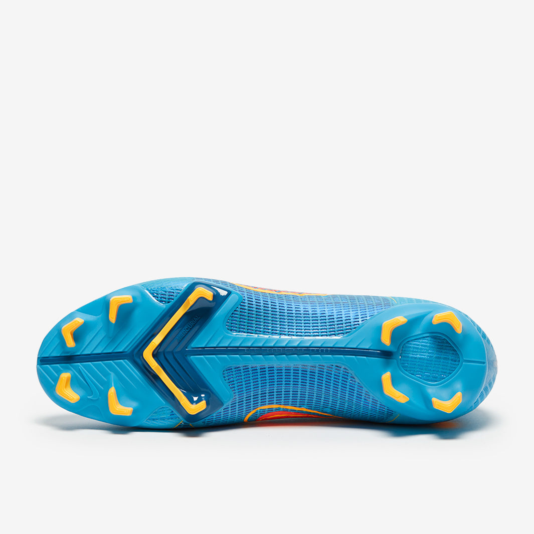 Nike Mercurial Superfly VIII Pro FG - Chlorine Blue/Laser Orange