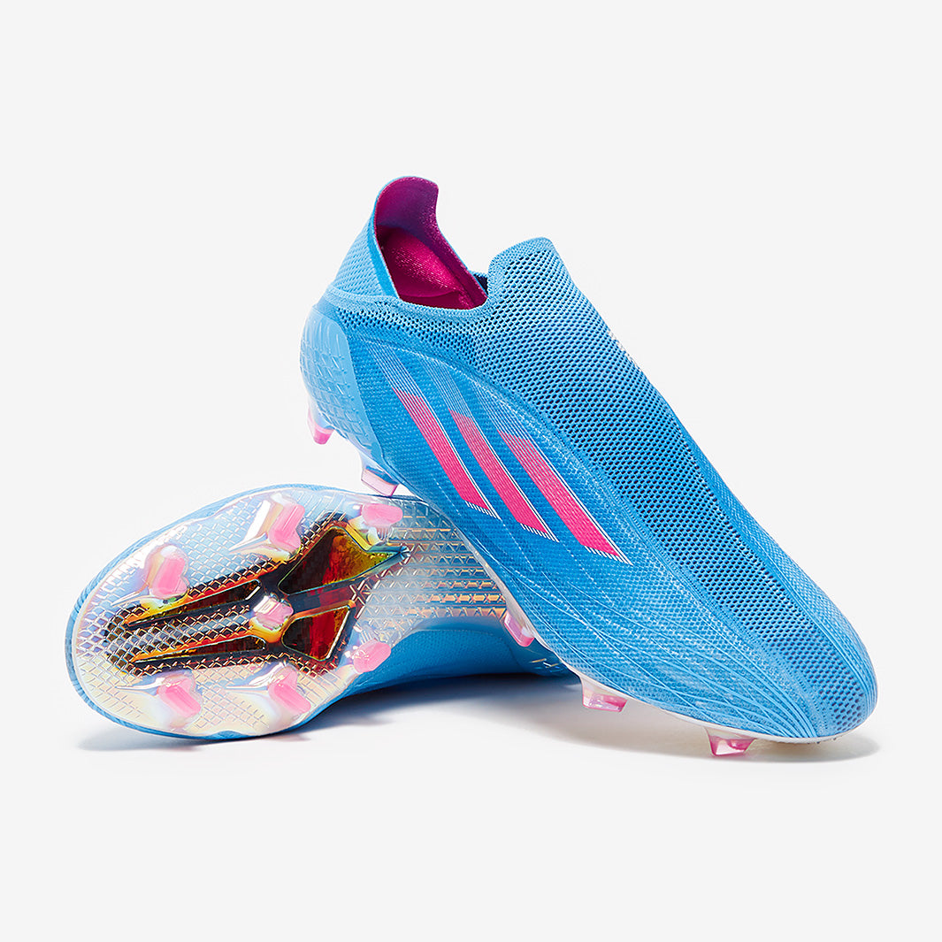 adidas X Speedflow+ FG - Sky Rush/Team Shock Pink/White - Mens