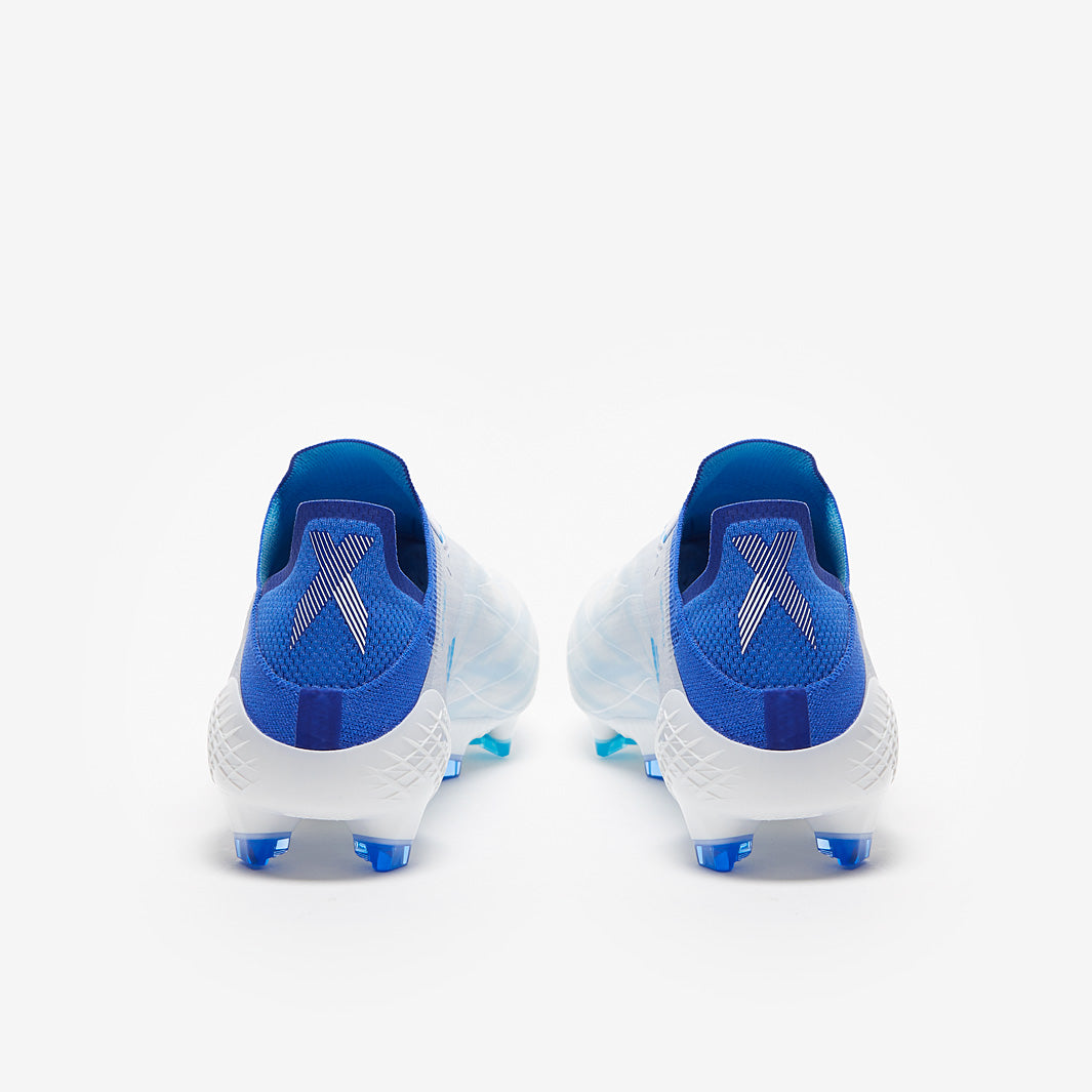 adidas サッカーシューズ ホワイト/ブルー adidas X Speedflow.1 FG - White/Legacy Indigo/Sky Rush - Mens