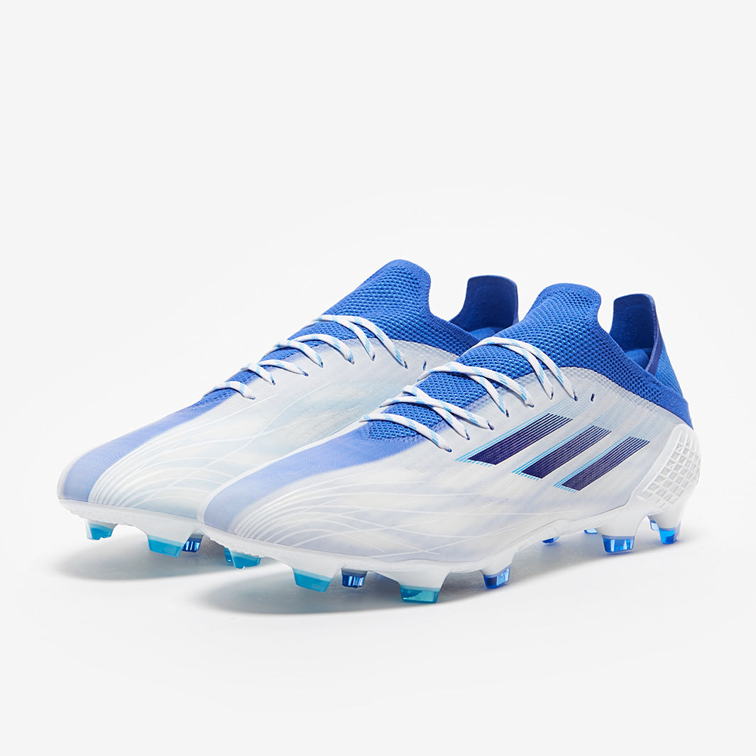 adidas X Speedflow.1 FG - White/Legacy Indigo/Sky Rush - Mens
