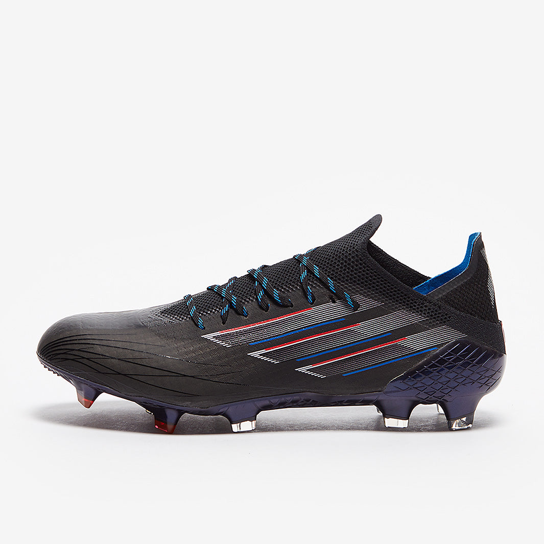 adidas X Speedflow.1 FG - Core Black/White/Vivid Red - Mens Soccer