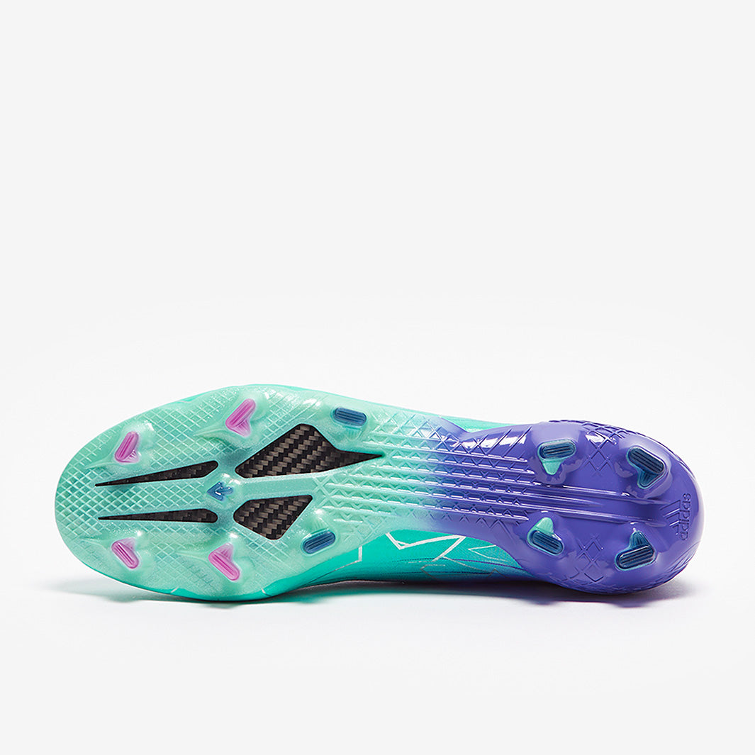 adidas X Speedflow.1 FG - Purple Rush/Silver Metallic/Mint Rush