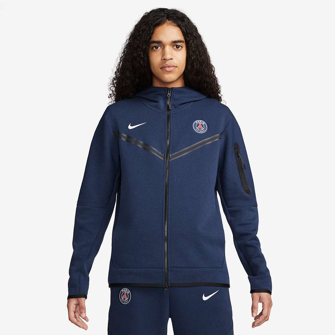 Nike Paris Saint-Germain 22/23 NSW Tech Fleece Hoodie - Midnight