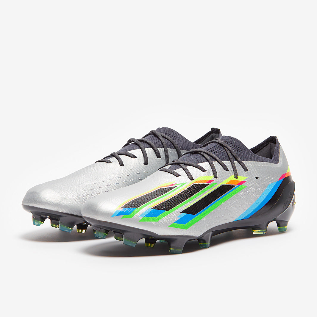 adidas X Speedportal.1 FG - Silver Metallic/Core Black/Solar