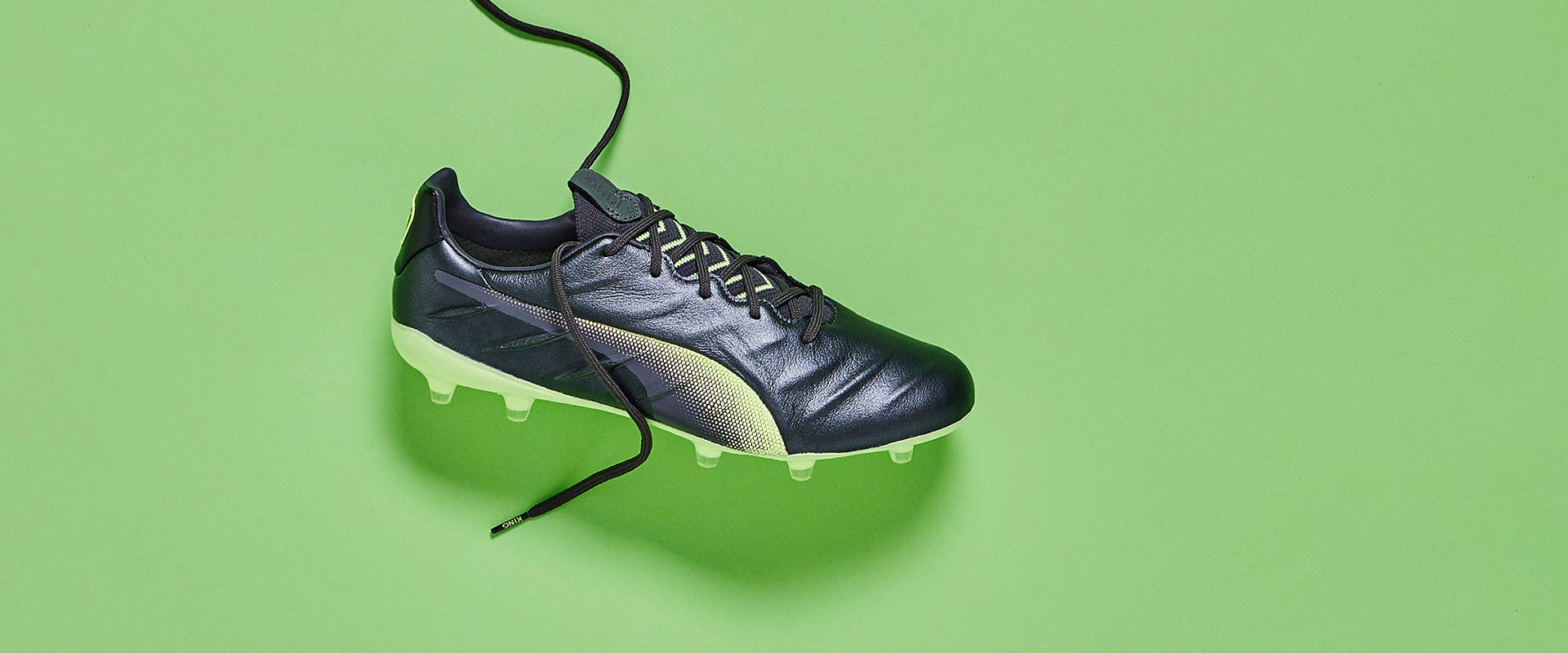 Puma King Platinum 21 FG/AG - Asphalt/Fizzy Light/Periscope - Mens