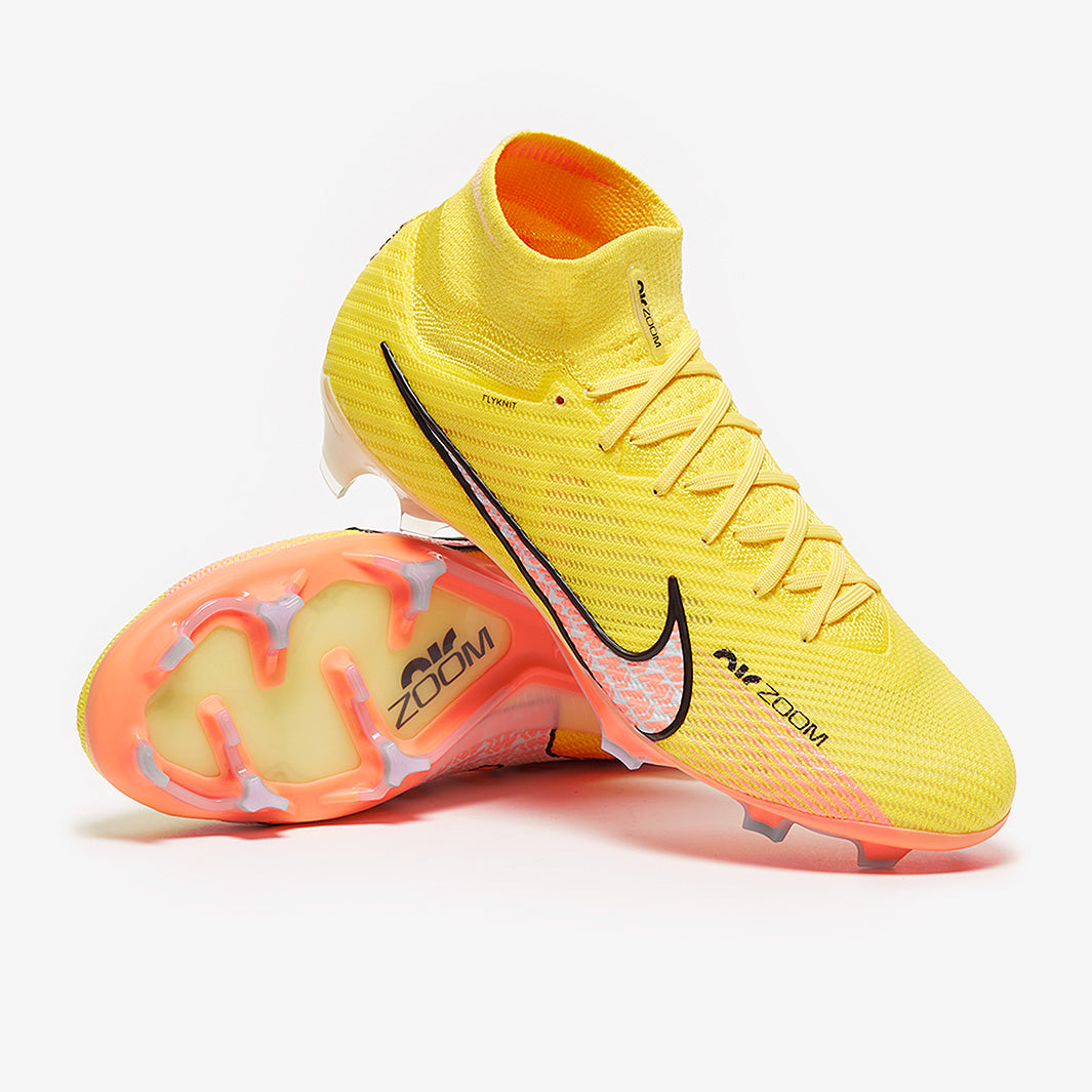 Nike Air Zoom Mercurial Superfly IX Elite FG - Yellow Strike