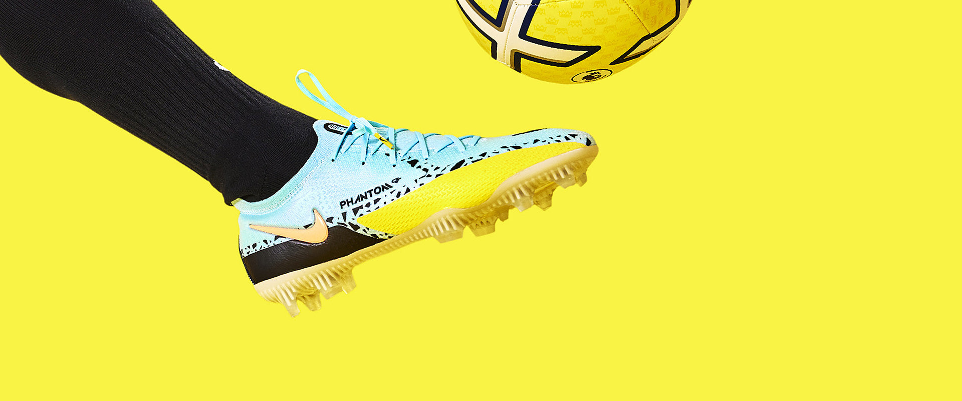 Nike Phantom GT II Elite FG - Glacier Ice/Black/Yellow Strike