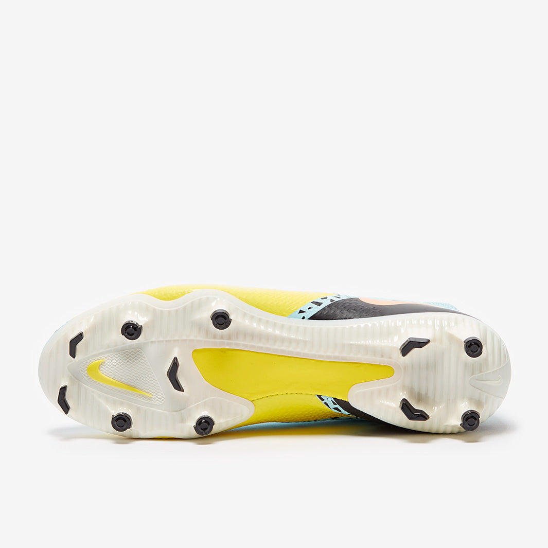 Nike Phantom GT II Academy DF FG/MG - Glacier Ice/Black/Yellow