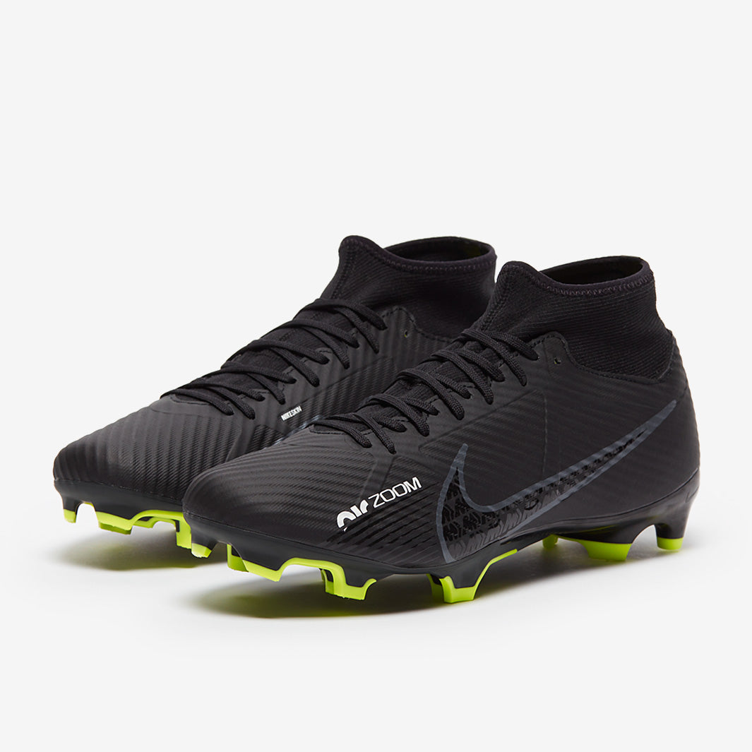 Nike Mercurial ブラック サッカーシューズ Nike Mercurial Superfly 10 Elite FG High-Top Soccer Cleats