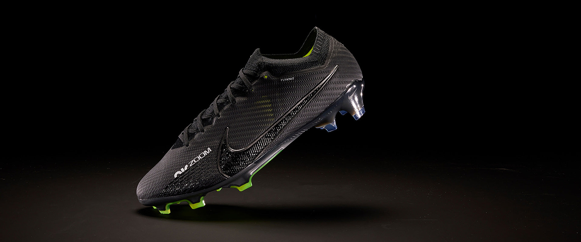 【新品未使用】NIKE MERCURIAL VAPOR15 ELITE FG黒 Nike Air Zoom Mercurial Vapor XV Elite FG - Black/Dk Smoke Grey