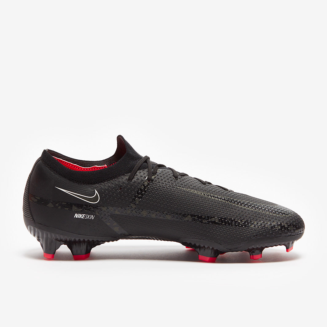 Nike Phantom GT II Pro FG - Black/Dk Smoke Grey/Summit White