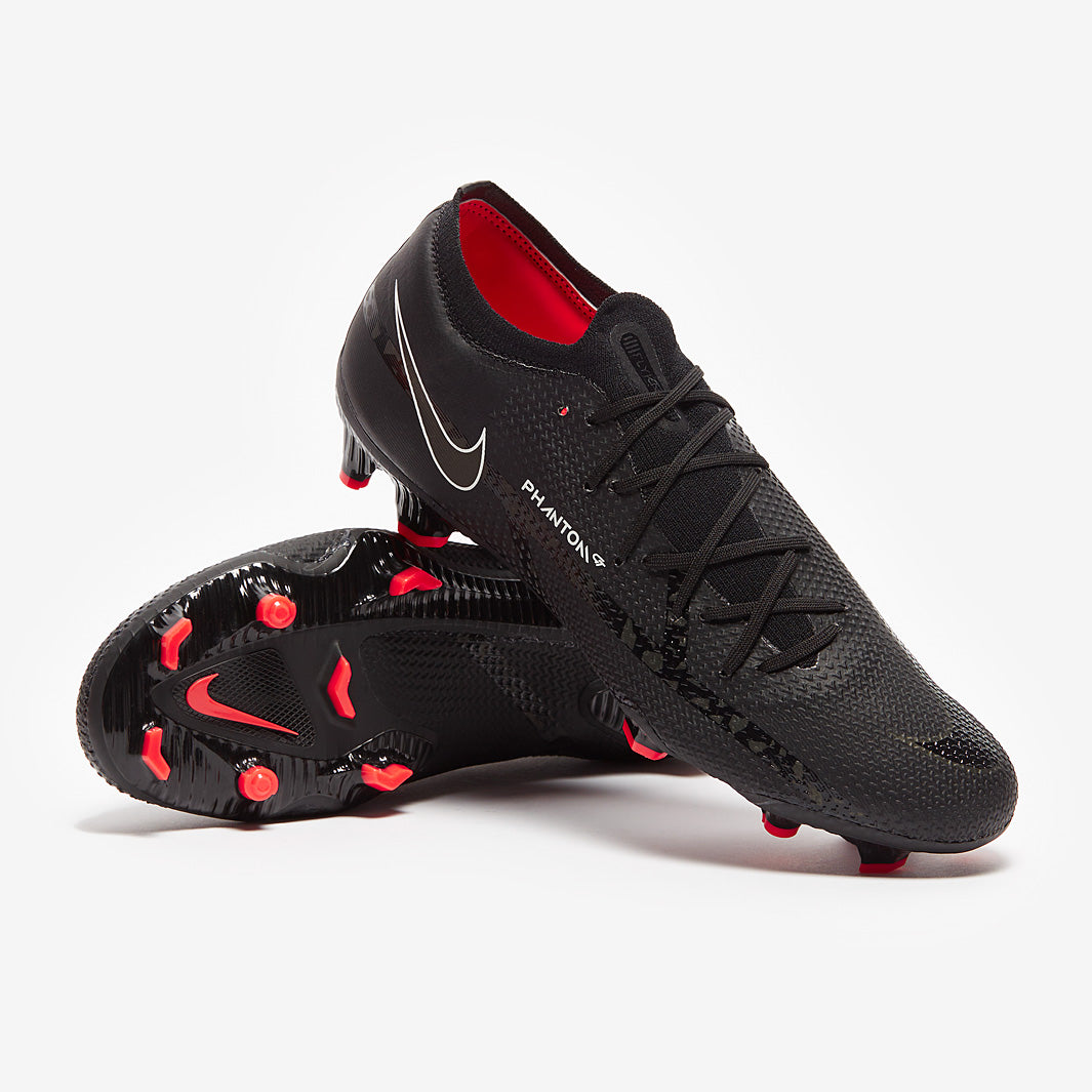 Nike Phantom GT II Pro FG - Black/Dk Smoke Grey/Summit White
