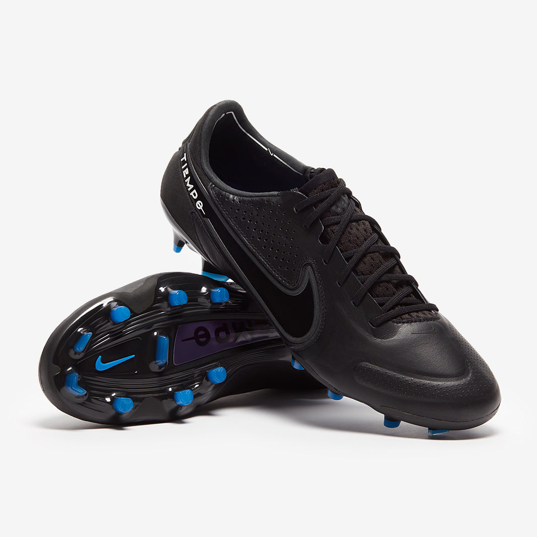 Nike Tiempo Legend IX Elite FG - Black/Dark Smoke Grey/Summit