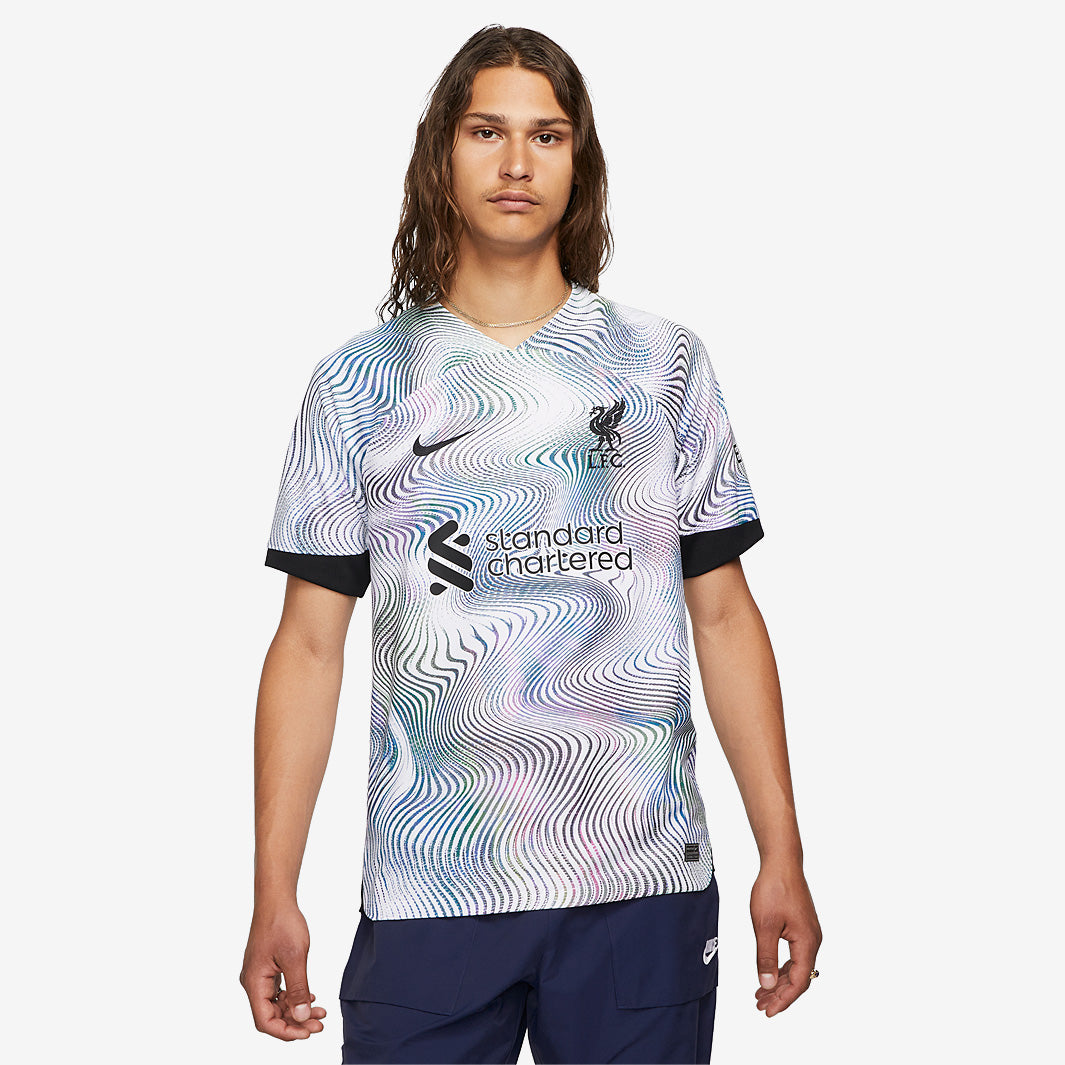 Nike Liverpool FC 22/23 Dri-Fit Stadium SS Away Shirt - White