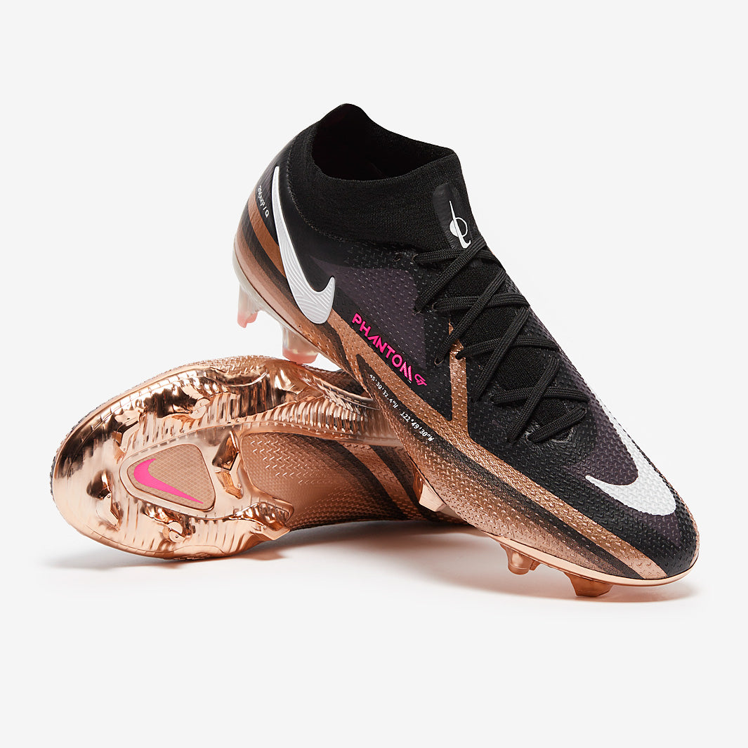 シューズ Nike PHANTOM GT2 ELITE DF FG Nike Phantom GT2 Elite DF FG - Metallic Copper/White/Black - Mens