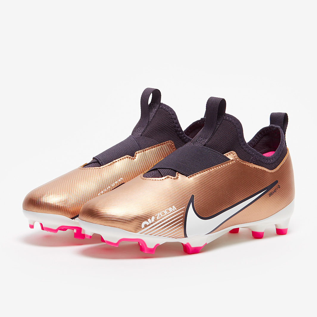 Nike Kids Air Zoom Mercurial Vapor XV Academy FG/MG - Metallic