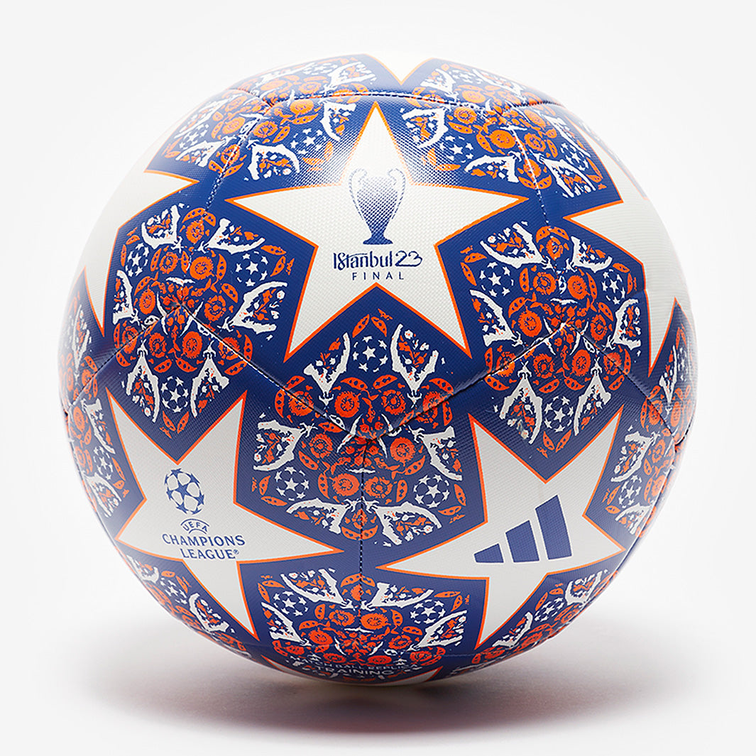 adidas 2023 UEFA Champions League Training Ball - White/Team Royal