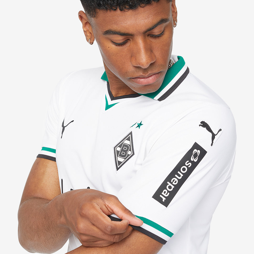 Puma Borussia Mönchengladbach 23/24 Home Shirt - Puma White/Power