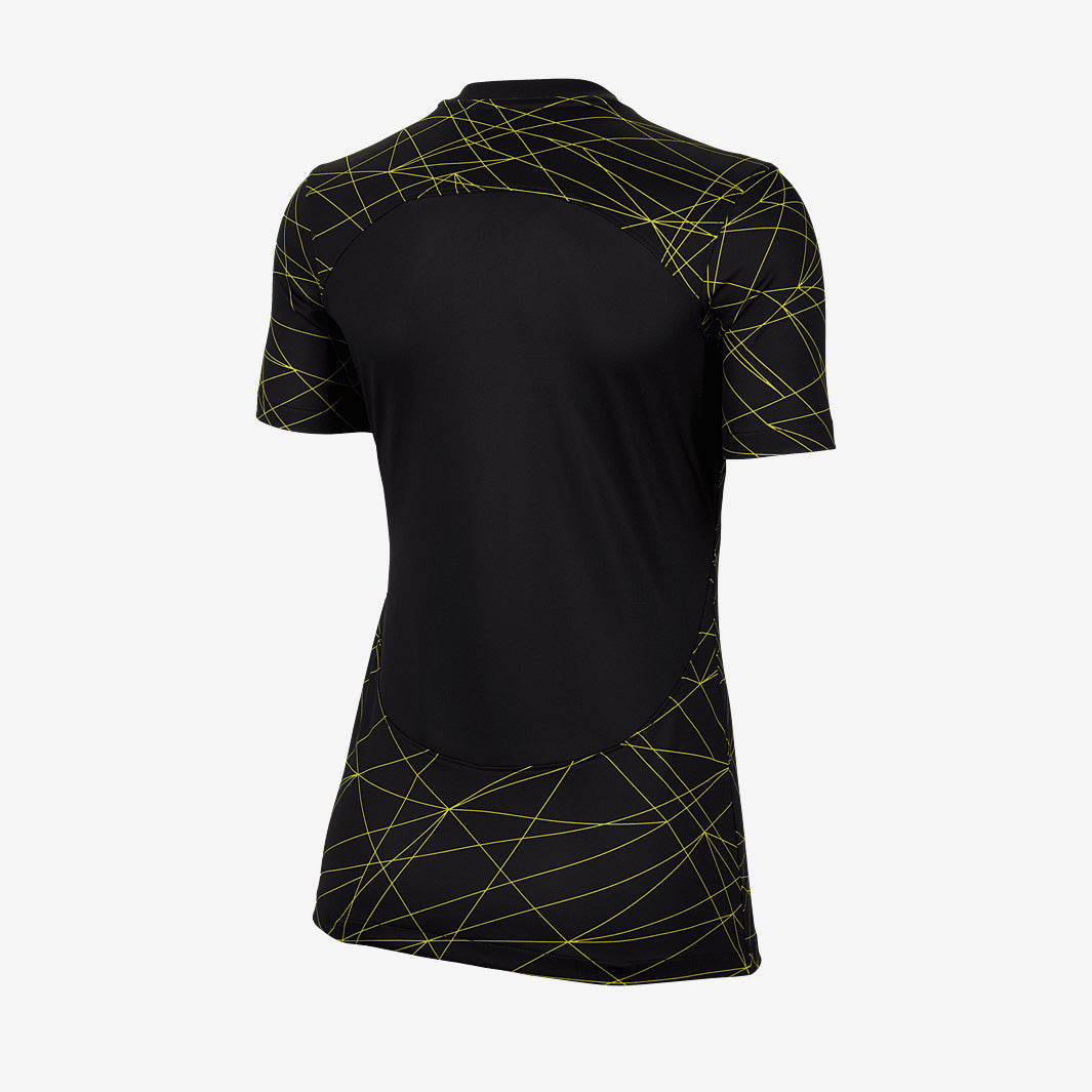 Jordan PSG Womens 22.23 4th Dri-Fit Stadium SS Shirt-Black/Tour