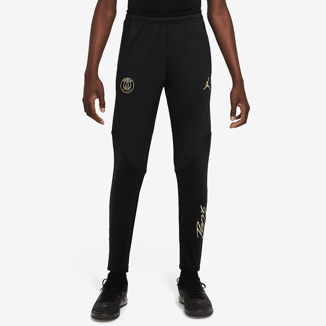 Jordan PSG Kids 22/23 4th Dri-Fit Strike Pant-Black/Black/Tour