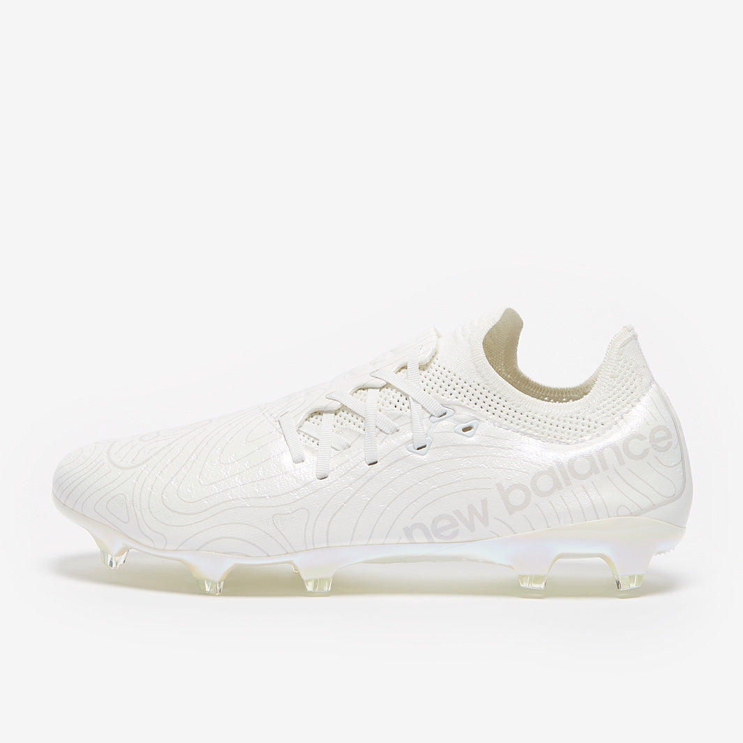 New Balance Furon Pro FG - White/White - Mens Boots