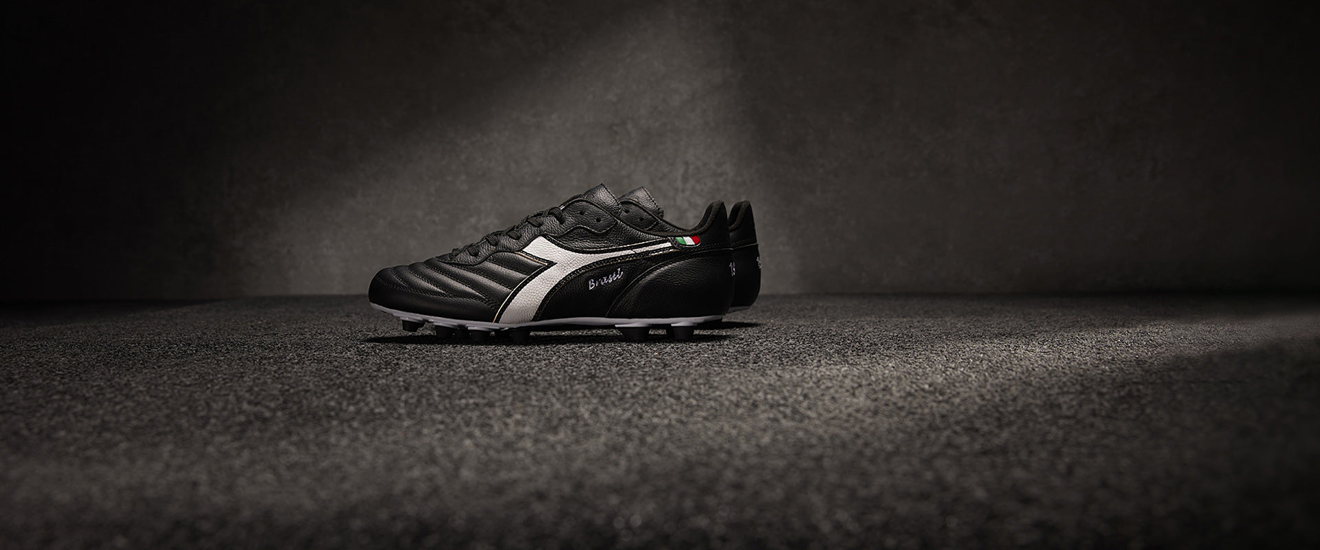 Diadora Brasil Made In Italy OG LT + MDPU - Black/White - Mens Boots