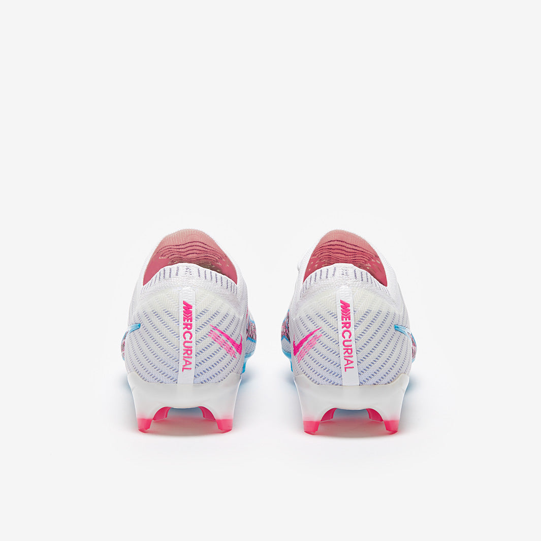 Nike Air Zoom Mercurial Vapor XV Elite FG - White/Baltic Blue/Pink