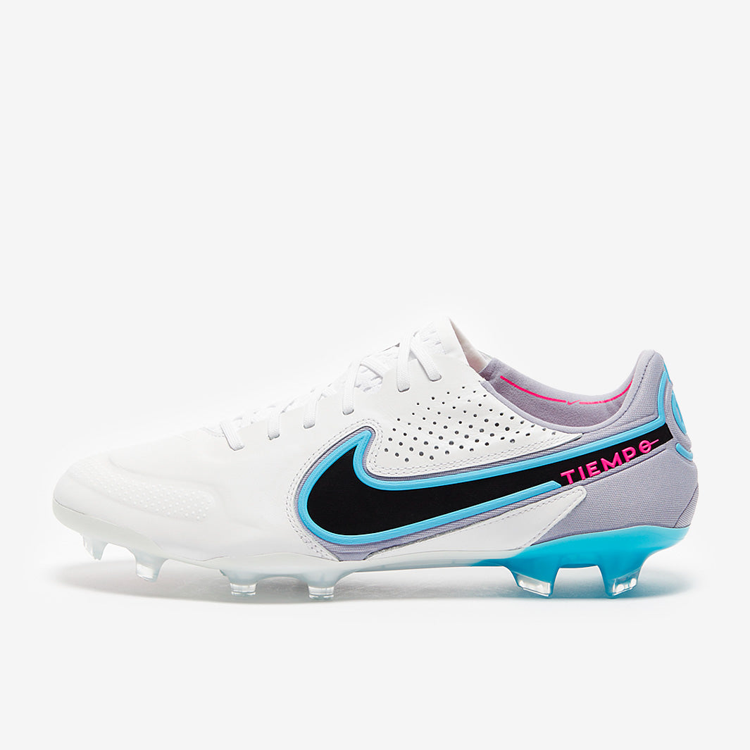 【新品未使用】NIKE TIEMPO LEGEND 9 ELITE FG Nike Tiempo Legend IX Elite FG - White/Black/Baltic Blue/Pink