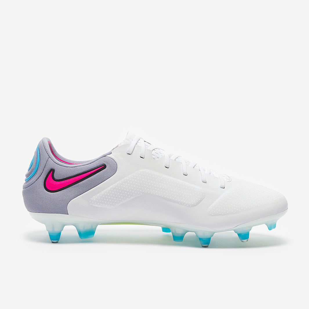 シューズ NIKETIEMPOLEGENDXELITESG-PROPLAYEREDITIO Nike Tiempo Legend IX Elite Pro SG Anti-Clog - White/Black/Baltic