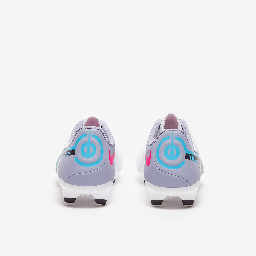 Nike Tiempo サッカーシューズ ホワイト/グレー/ピンク Nike Tiempo Legend 10 Academy MG Firm Ground Cleats Soccer DV4337